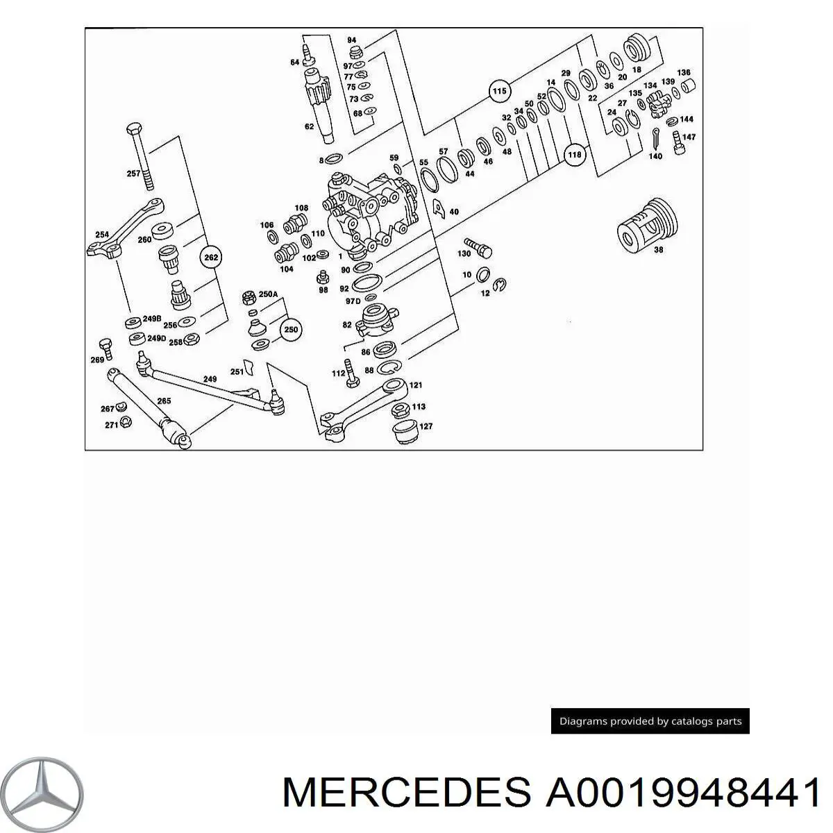 A0019948441 Mercedes