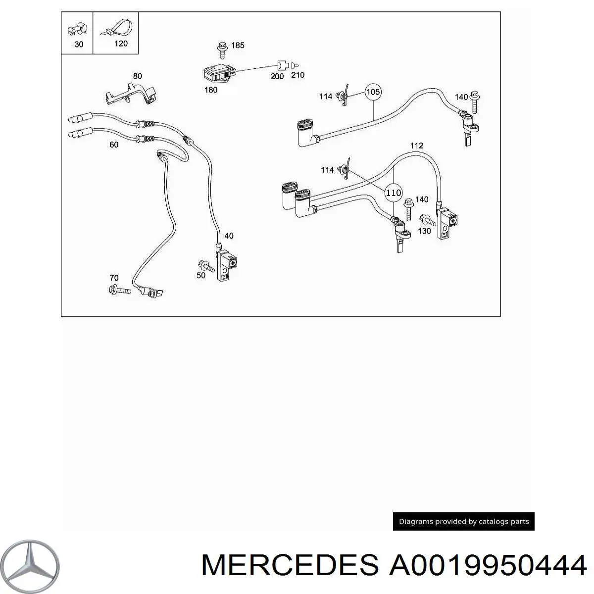 A0019950444 Mercedes