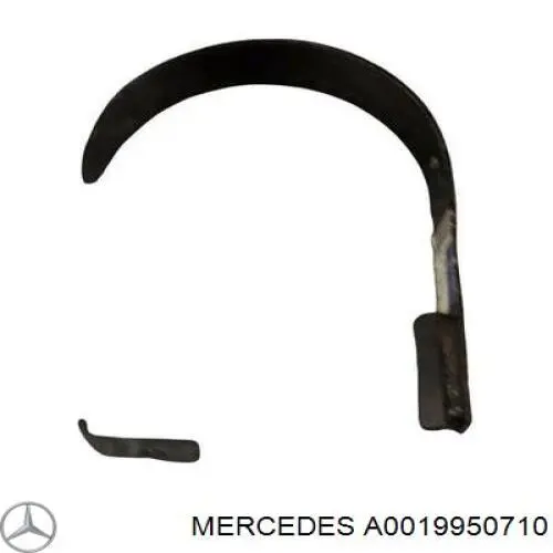 Abrazadera metálica universal 000000000676 Mercedes