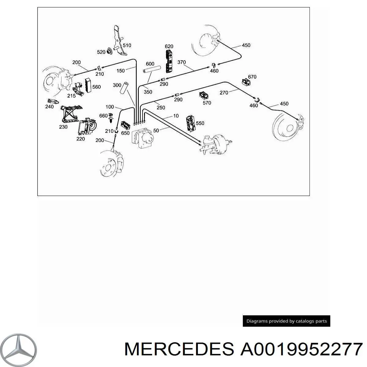  Mercedes A0019952277 precio, desde 3,18 EUR