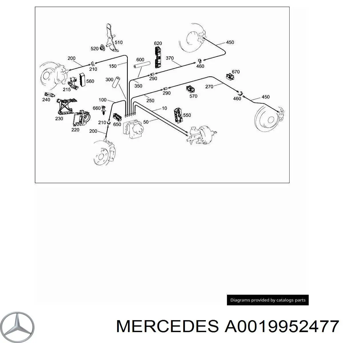  Mercedes A0009955200 precio, desde 3,54 EUR