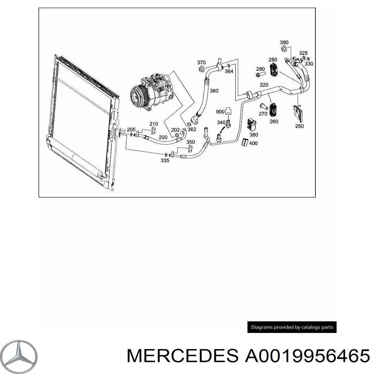 A0019956465 Mercedes 