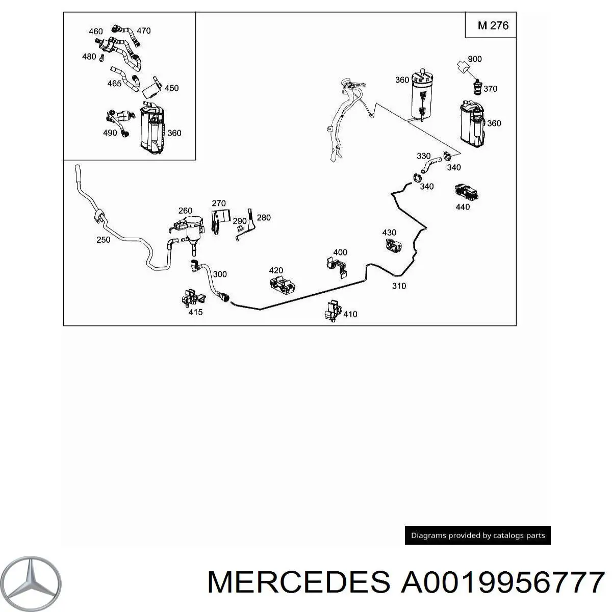 A0019956777 Mercedes