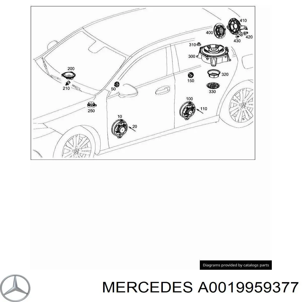  Mercedes A0019959377 precio, desde 3,48 EUR