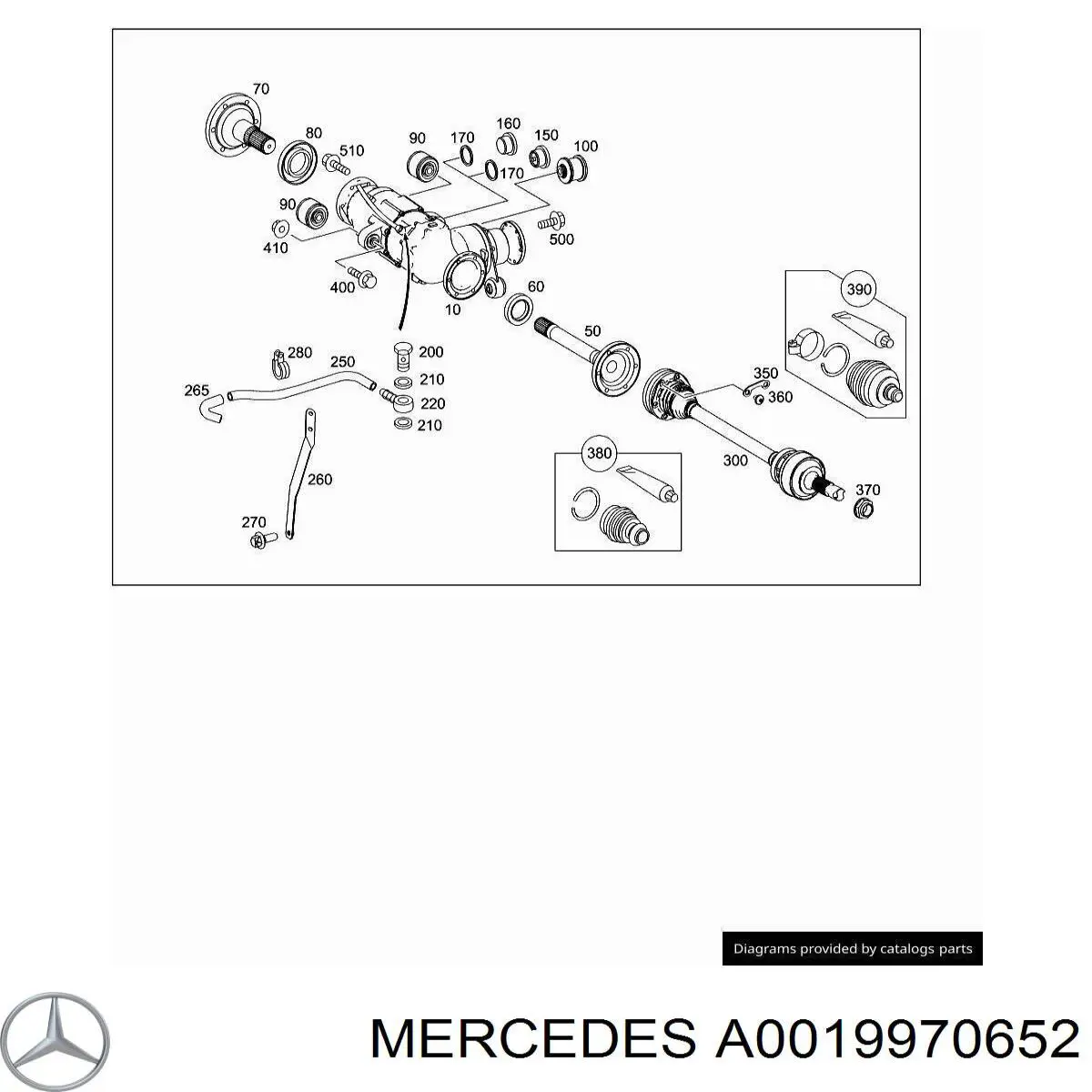 A0019970652 Mercedes