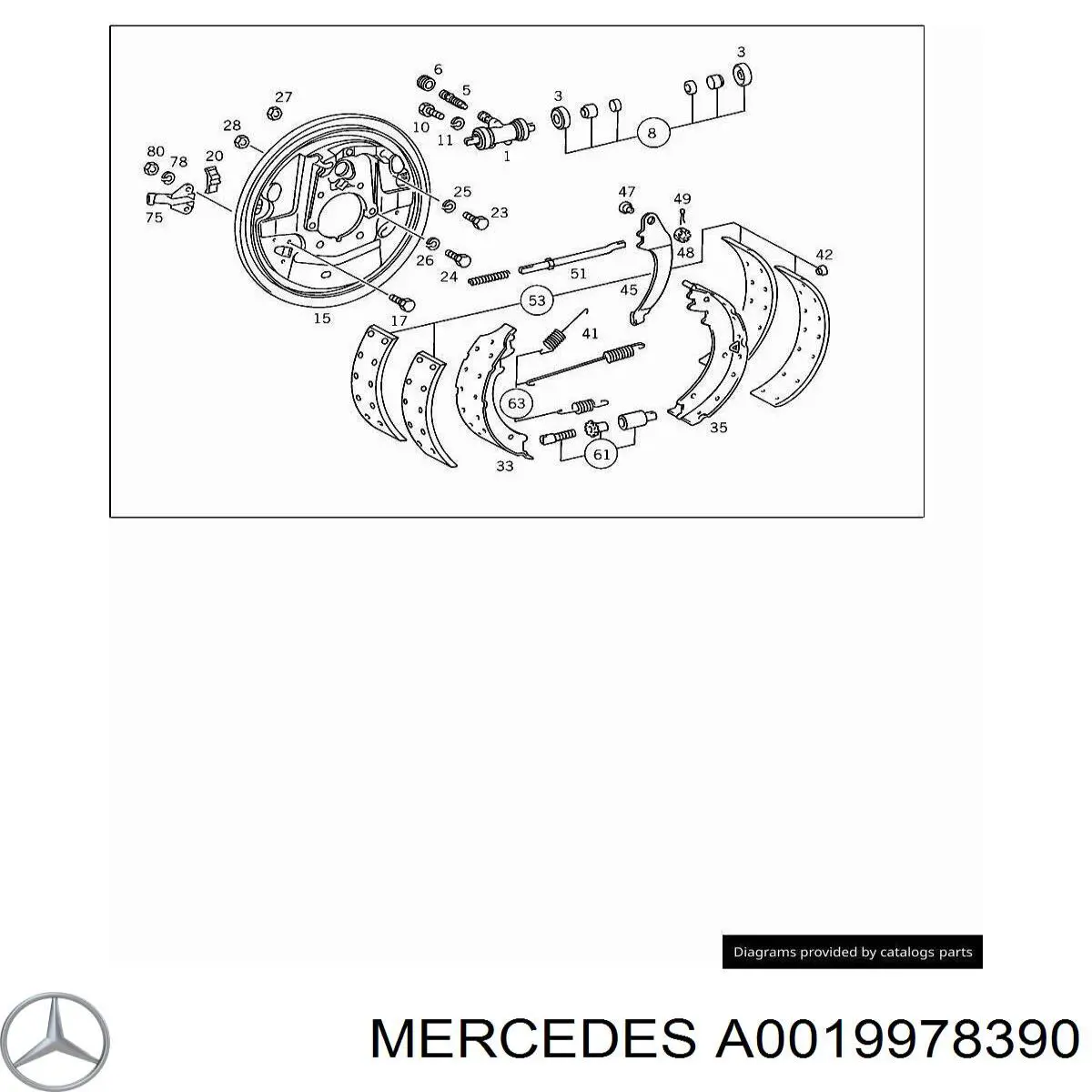 1288900 Opel Abrazadera plástica universal
