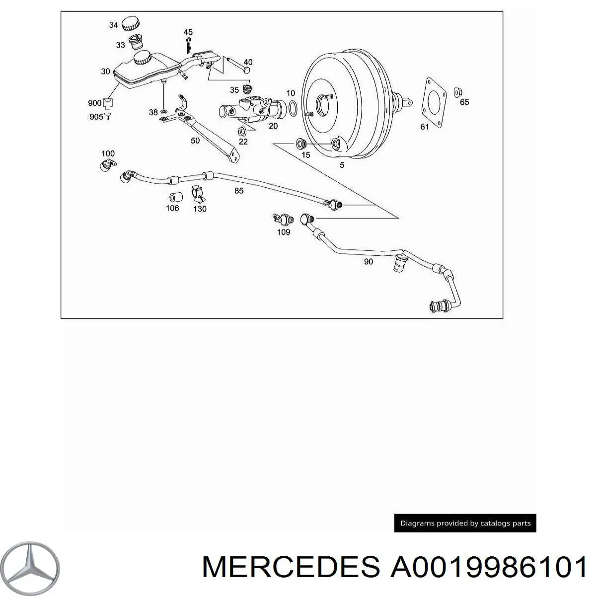  Mercedes A0019986101 precio, desde 12,13 EUR