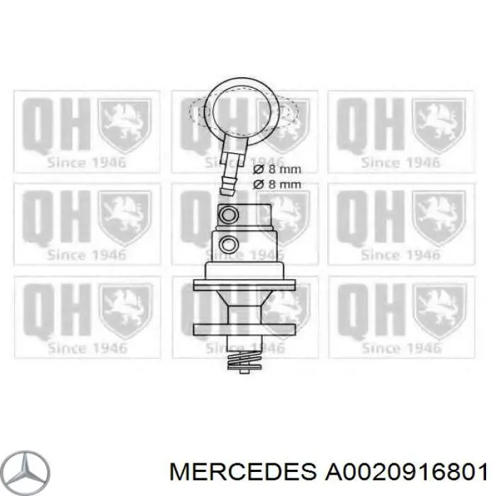 Comprar A0020916801 Mercedes Bomba de combustible mecánica