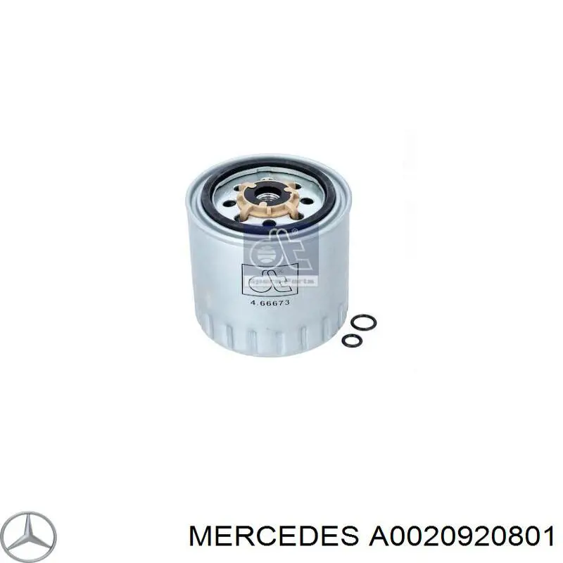 A0020920801 Mercedes filtro combustible