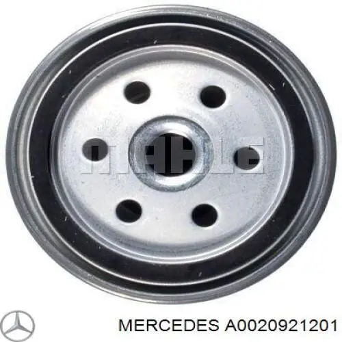 Filtro de combustible A0020921201 Mercedes