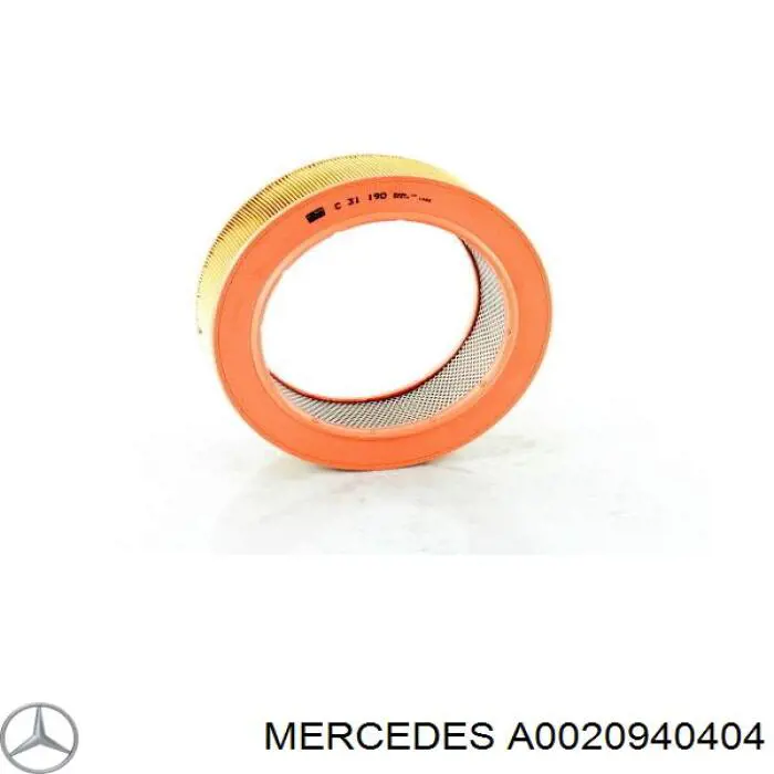 El filtro de aire Mercedes A0020940404 precio, desde 23,71 EUR