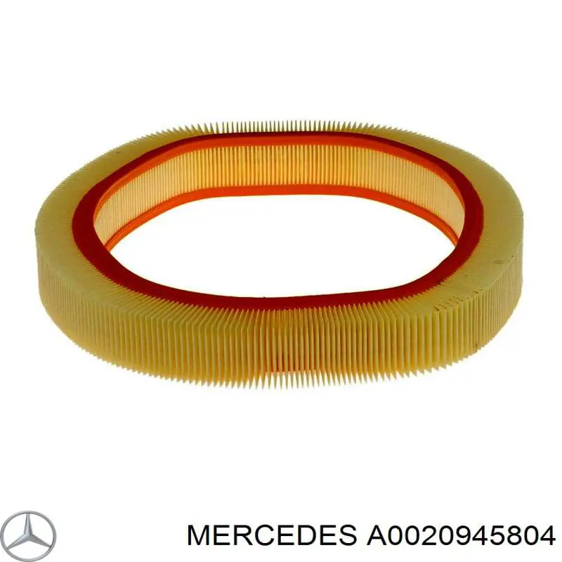 A0020945804 Mercedes filtro de aire
