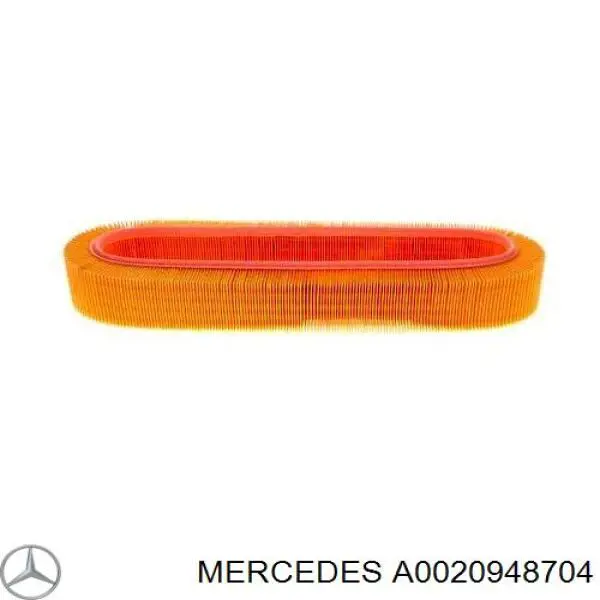 A0020948704 Mercedes filtro de aire