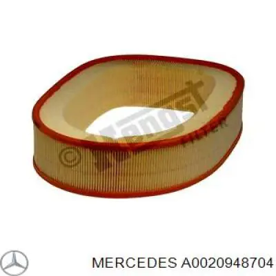 El filtro de aire Mercedes A0020948704 precio, desde 12,04 EUR