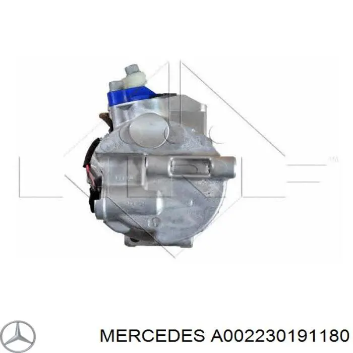 A002230191180 Mercedes compresor de aire acondicionado