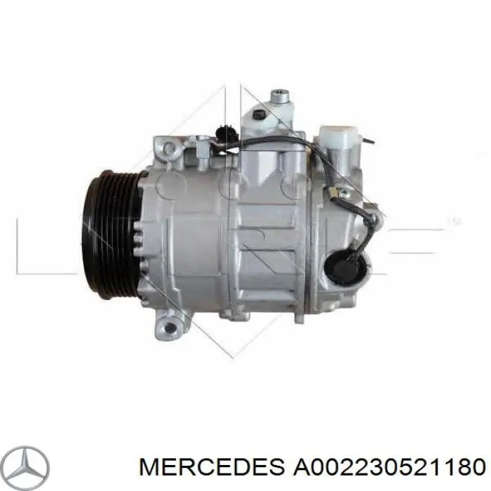 A002230521180 Mercedes compresor de aire acondicionado