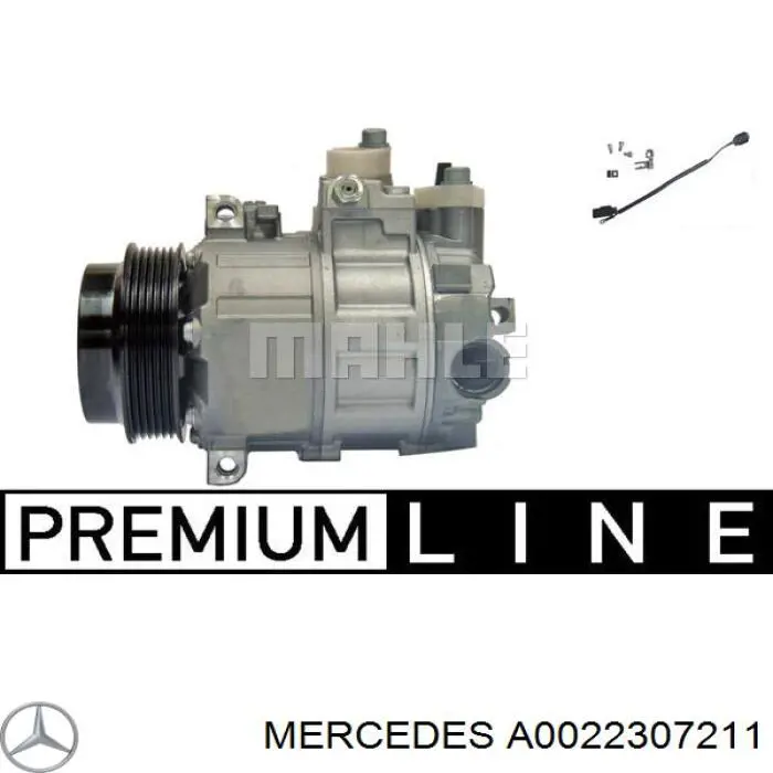 A0022307211 Mercedes compresor de aire acondicionado