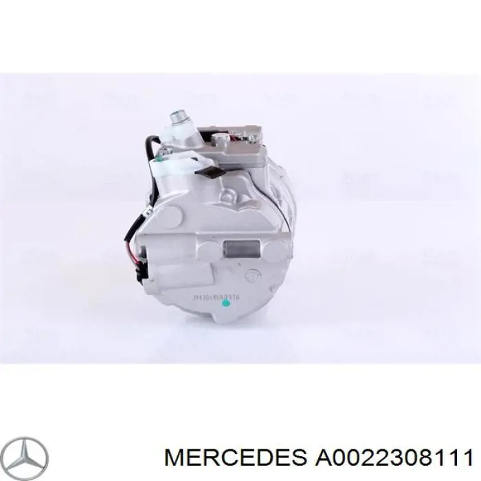 Compresor de aire acondicionado A0022308111 Mercedes