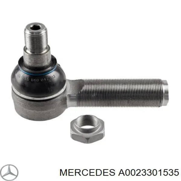 A0023301535 Mercedes rótula, barra de acoplamiento central, izquierda