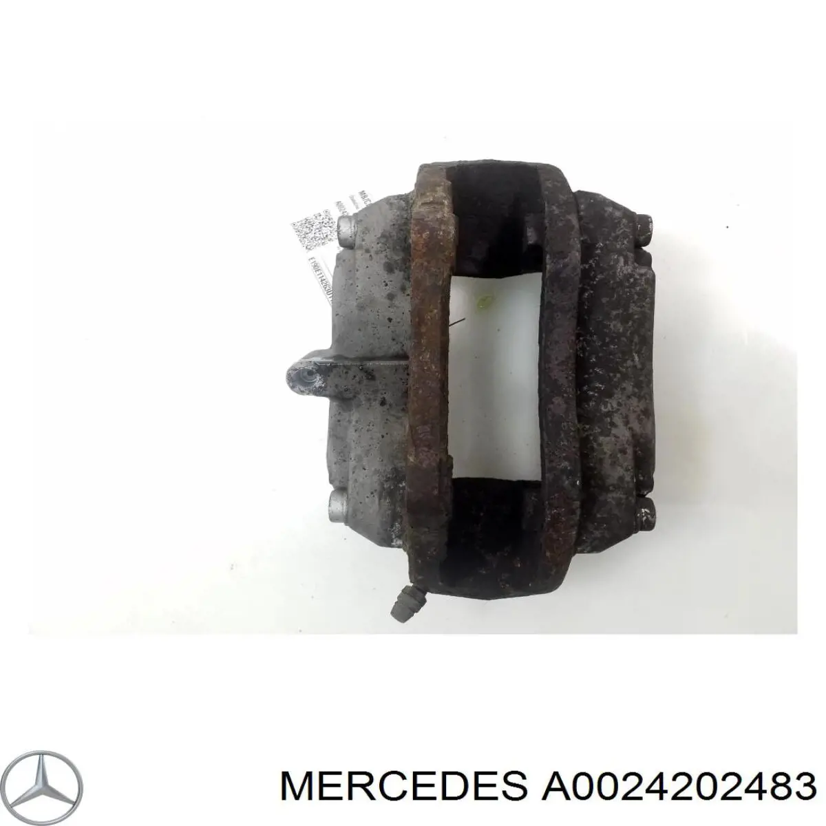 Pinza de freno delantera derecha A0024202483 Mercedes