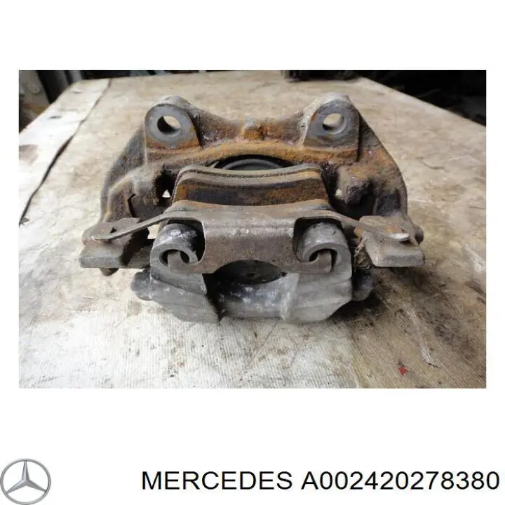Comprar 002420278380 Mercedes Pinza de freno trasera izquierda