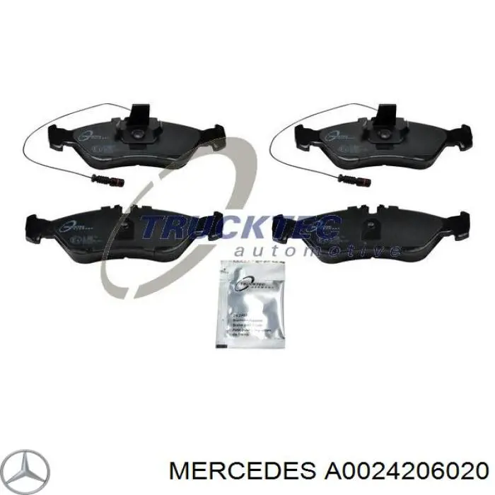 Comprar A0024206020 Mercedes Pastillas de freno traseras