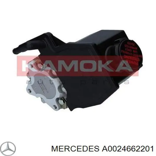 Bomba de dirección hidráulica Mercedes A0024662201