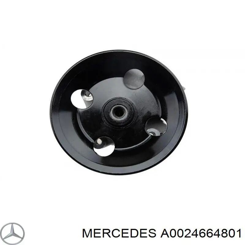 Bomba de dirección hidráulica Mercedes A0024664801