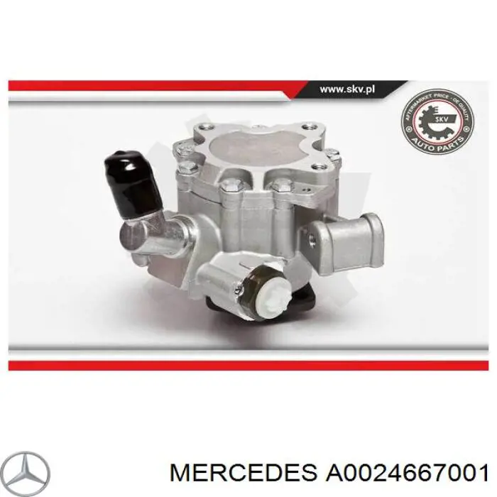 Bomba de dirección asistida  Mercedes A0024667001 precio, desde 66,79 EUR