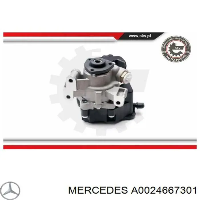 A0024667301 Mercedes bomba de dirección