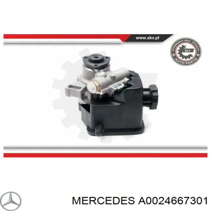 Bomba de dirección asistida  Mercedes A0024667301 precio, desde 92,93 EUR