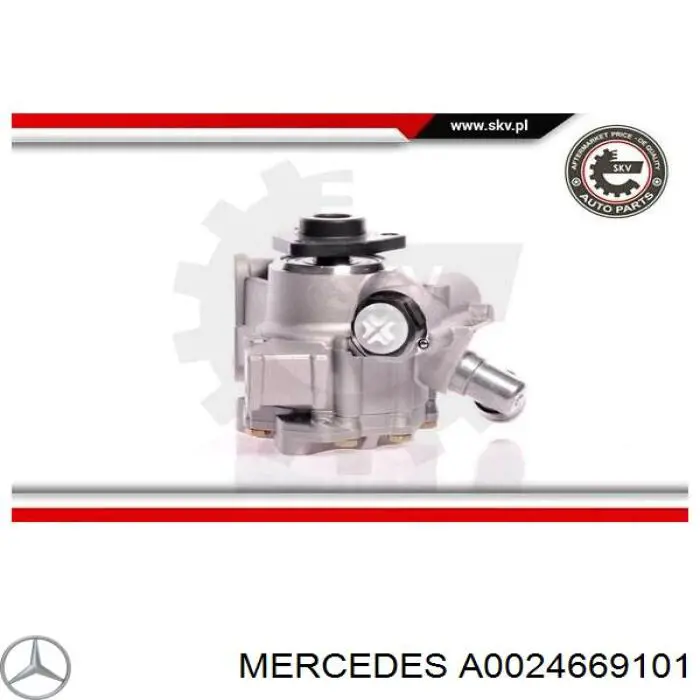 Bomba de dirección asistida  Mercedes A0024669101 precio, desde 119,06 EUR