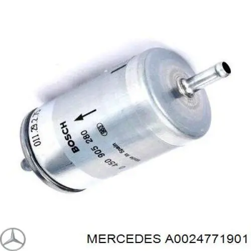 A0024771901 Mercedes filtro de combustible