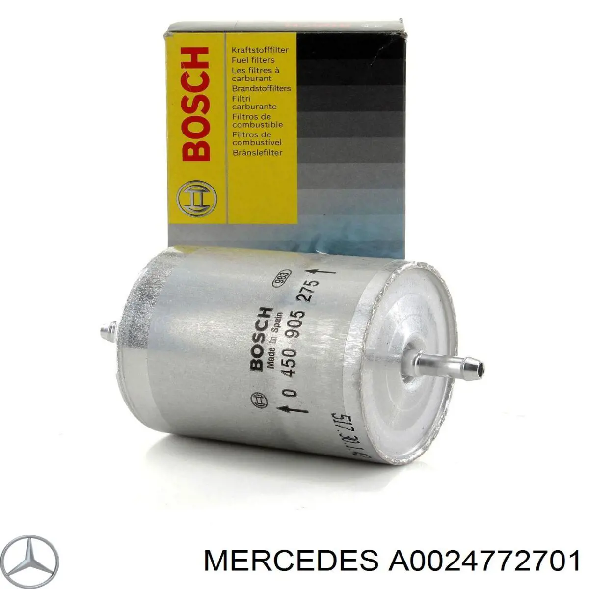 Filtro combustible Mercedes A0024772701 precio, desde 19,30 EUR