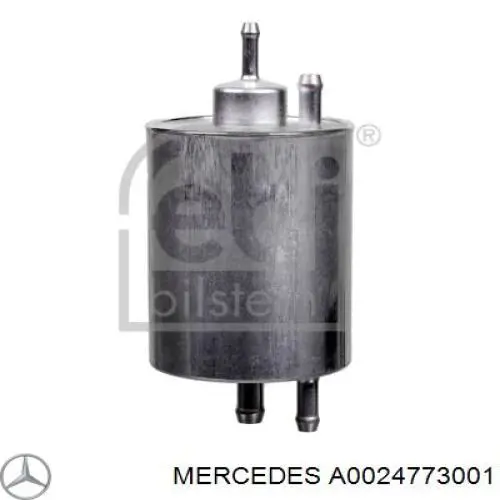 Filtro combustible Mercedes A0024773001 precio, desde 36,83 EUR