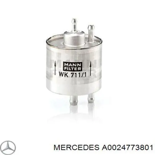 Comprar A0024773801 Mercedes Filtro diesel