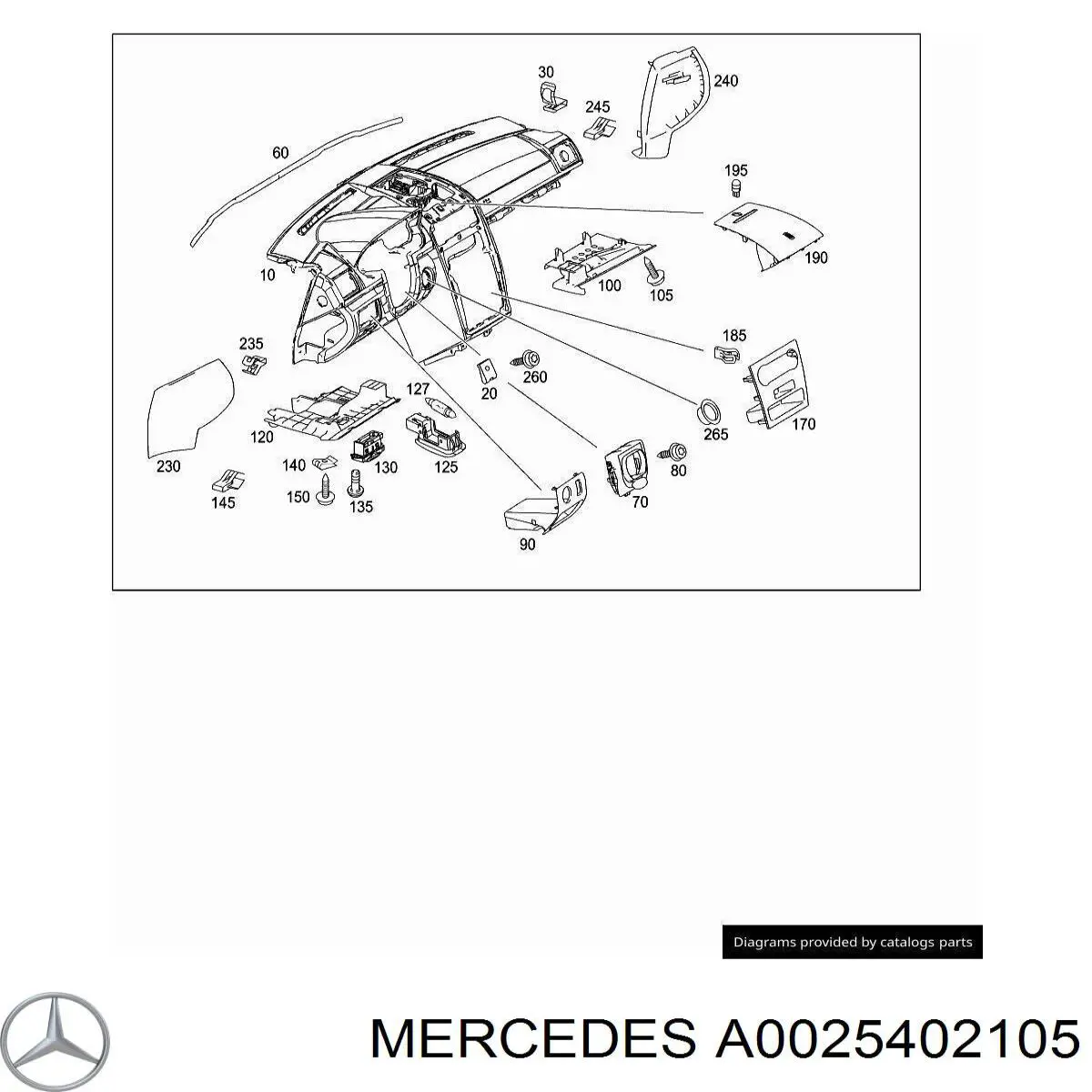 Comprar A0025402105 Mercedes 