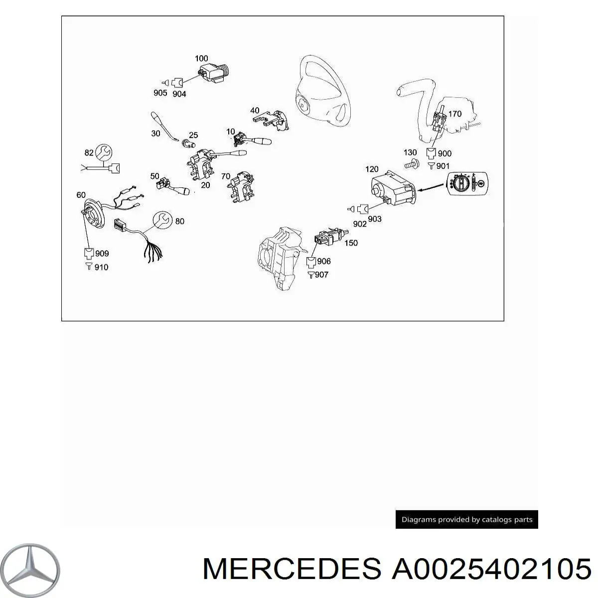  A0025402105 Mercedes