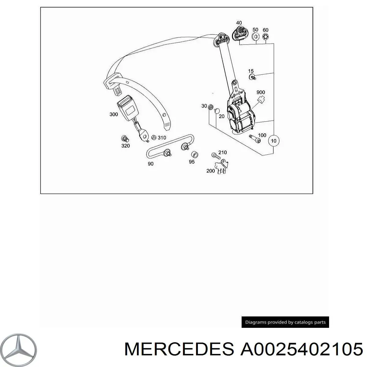 A0025402105 Mercedes