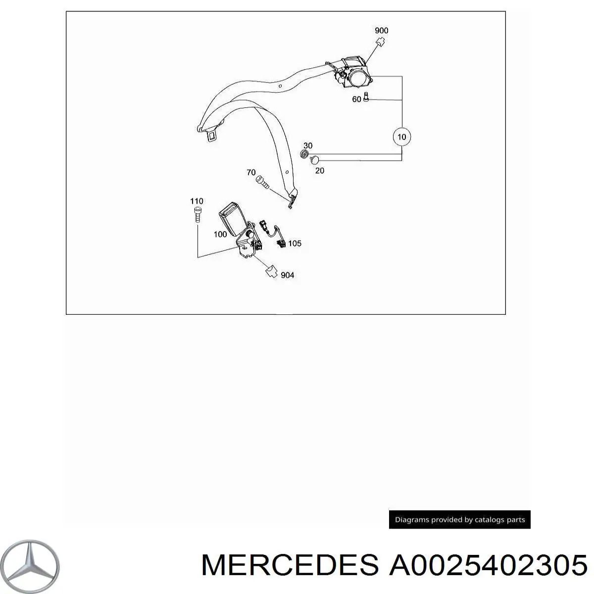  Mercedes A0025402305 precio, desde 79,56 EUR
