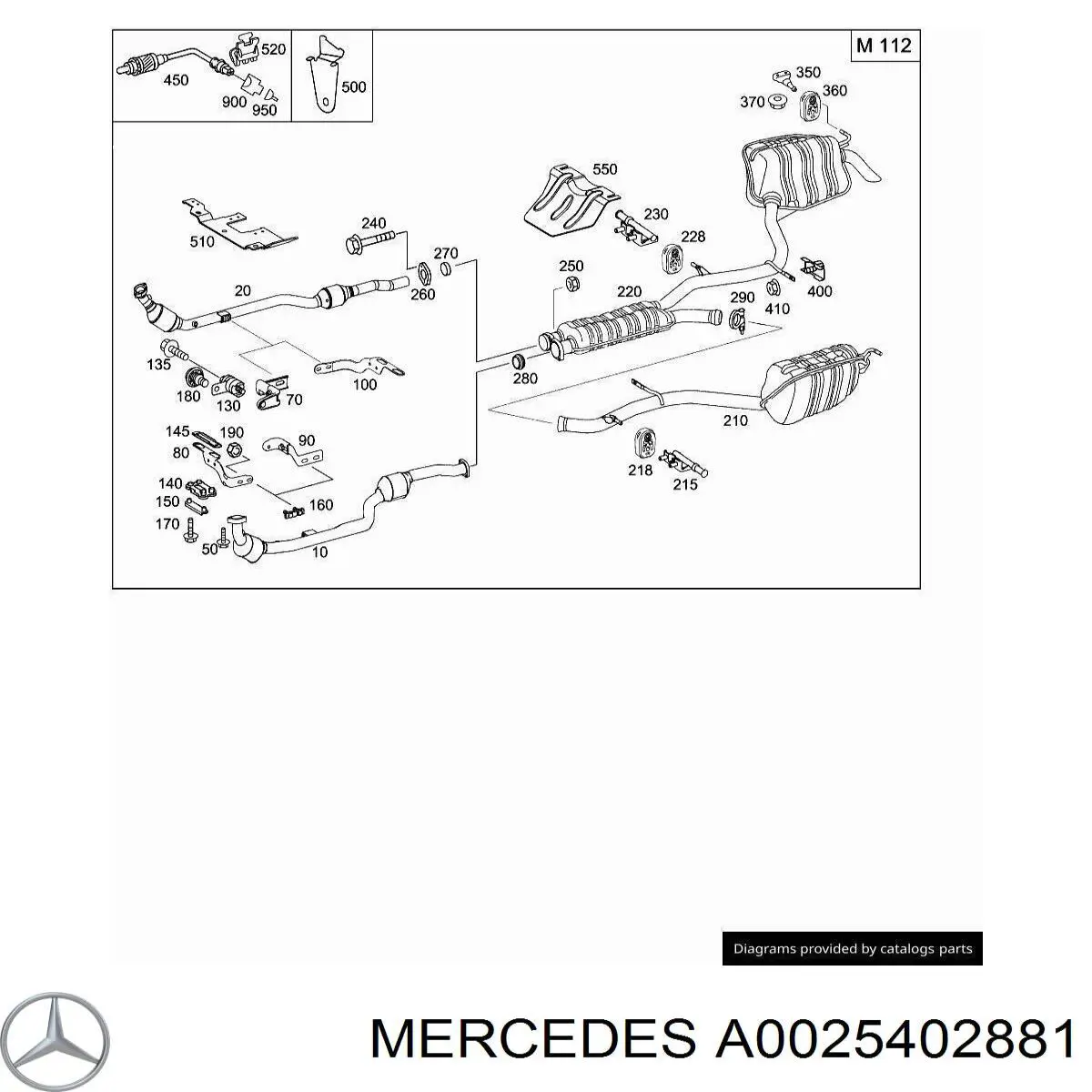 A0025402881 Mercedes