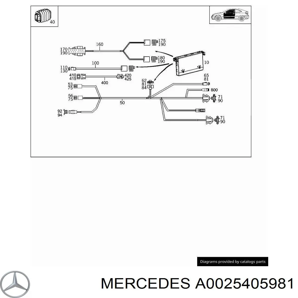 Comprar A0025405981 Mercedes 