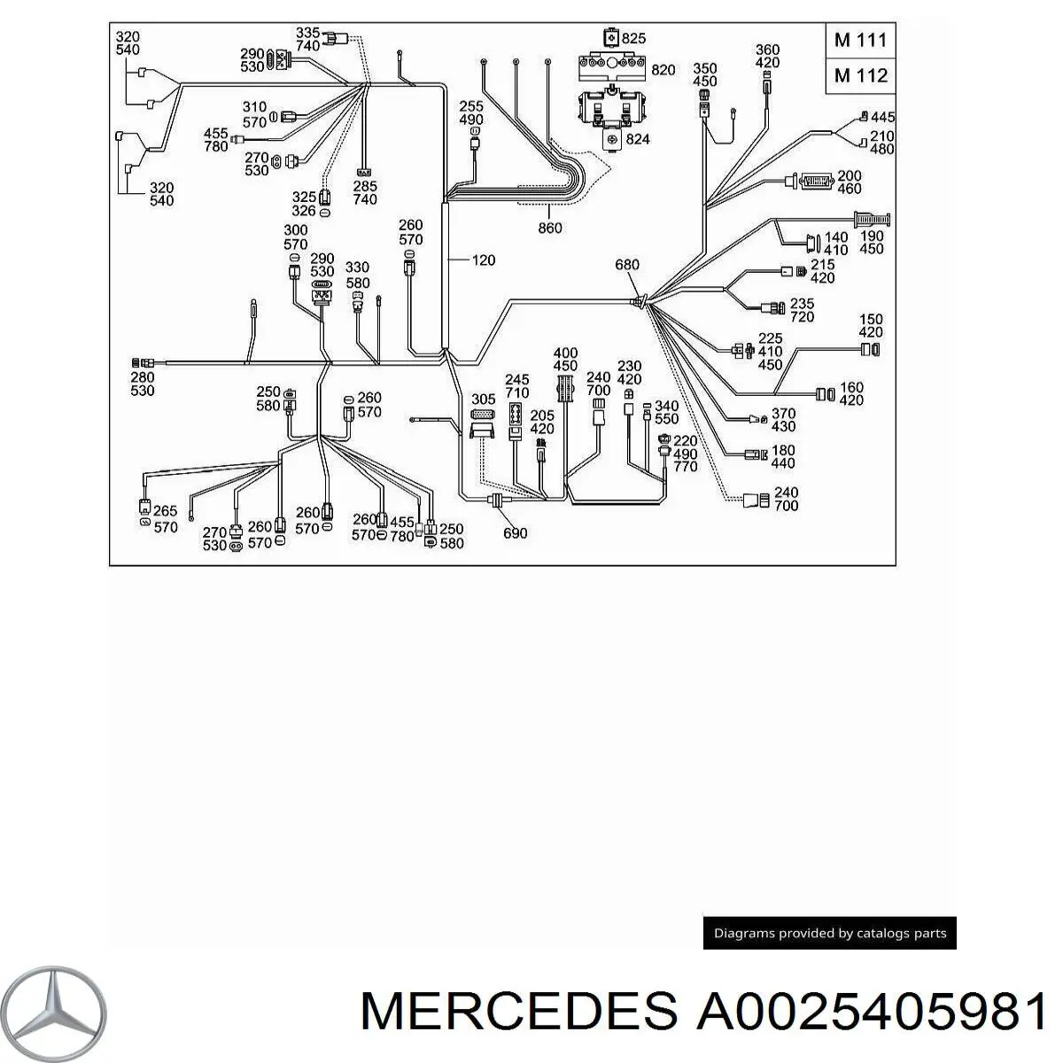 A0025405981 Mercedes