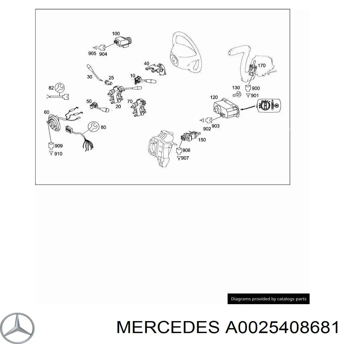 A0025408681 Mercedes 