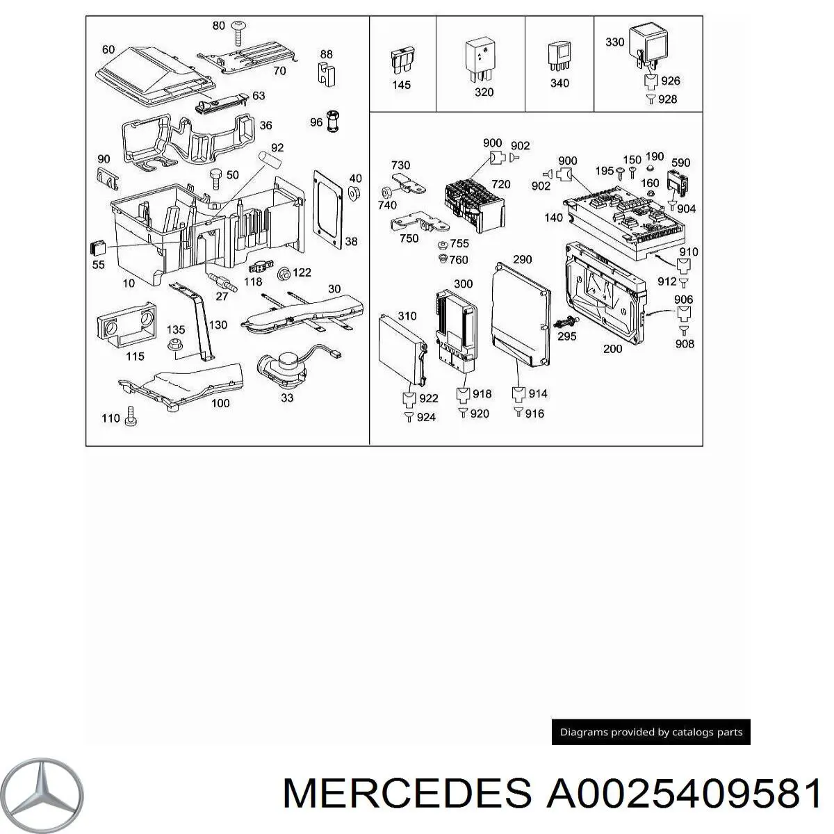 Comprar A0025409581 Mercedes 