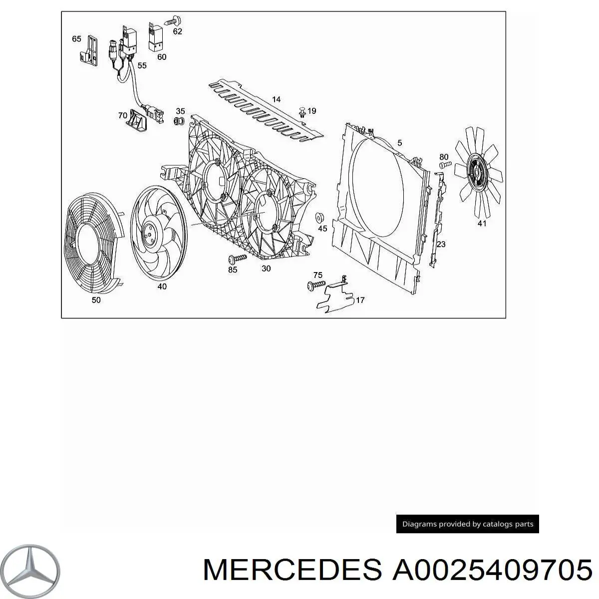  Mercedes A0025409705 precio, desde 136,79 EUR
