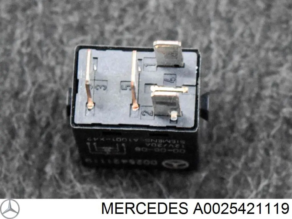 Comprar A0025421119 Mercedes Rele del ventilador de habitaculo