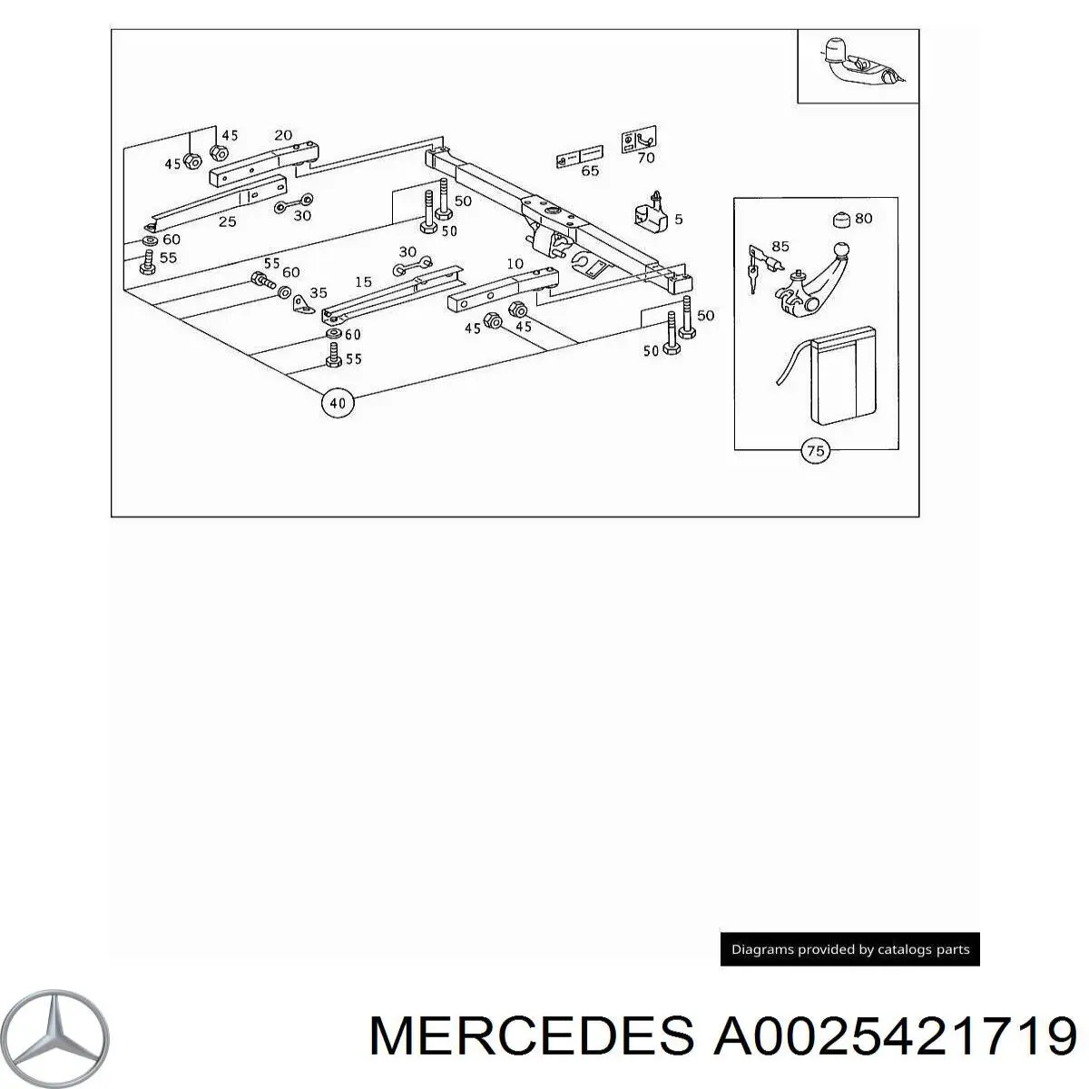Relé, faro antiniebla para Mercedes E (W210)