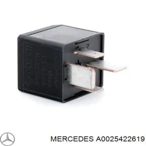 A0025422619 Mercedes relé, motor de arranque