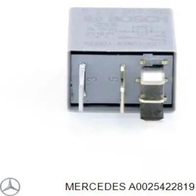 A0025422819 Mercedes relé, motor de arranque